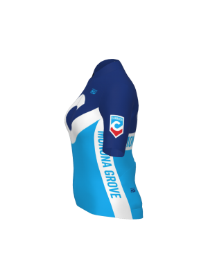 Podiumwear Women's Gold Full Zip Jersey
