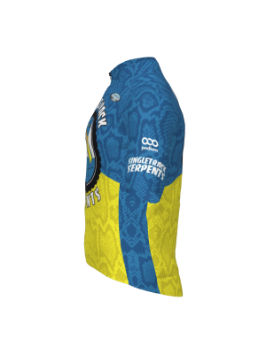 Podiumwear Men's Gold Full Zip Jersey