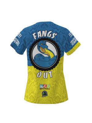 Podiumwear Women's Silver Short Sleeve MTB Jersey - NEW FABRIC 2025!