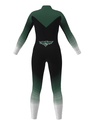 Podiumwear Women's Gold One-Piece Race Suit
