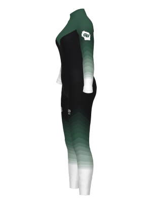 Podiumwear Women's Gold One-Piece Race Suit