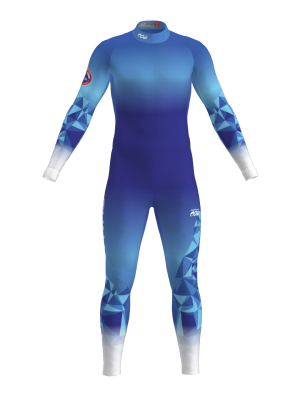Podiumwear Unisex Gold One-Piece Race Suit