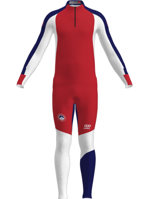 Podiumwear Men's Gold Two-Piece Race Suit