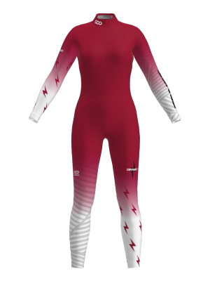 Podiumwear Women's Gold One-Piece Race Suit