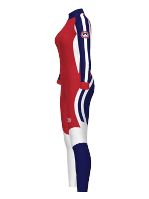 Podiumwear Women's Gold One-Piece Race Suit