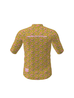 Podiumwear Men's Gold Full Zip Jersey