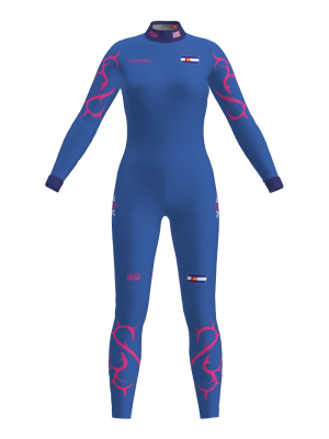 Podiumwear Women's Gold One-Piece Race Suit