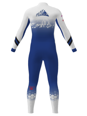 Podiumwear Unisex Gold One-Piece Race Suit