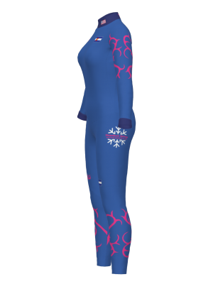 Podiumwear Women's Gold One-Piece Race Suit