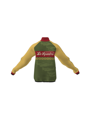 Podiumwear Silver Jacket - NEW 2026 (Nordic Skiing) Back View