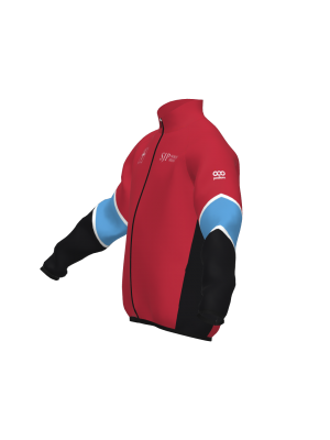 Podiumwear Silver Jacket - NEW 2026 (Nordic Skiing) Side View