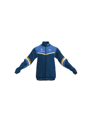 Podiumwear Silver Jacket - NEW 2026 (Nordic Skiing) Front View