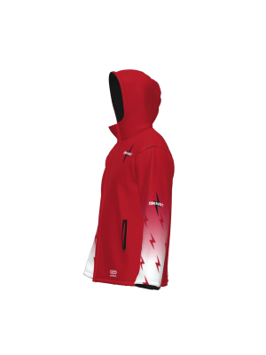 Podiumwear Sublimated Puffy Jacket (Soccer) Side View