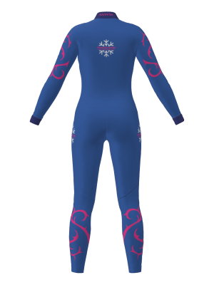 Podiumwear Women's Gold One-Piece Race Suit