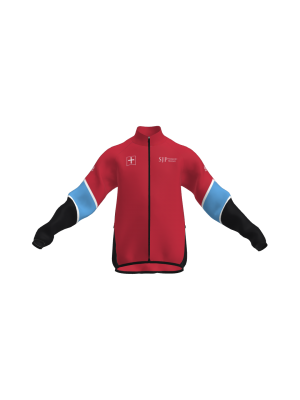 Podiumwear Silver Jacket - NEW 2026 (Nordic Skiing) Front View