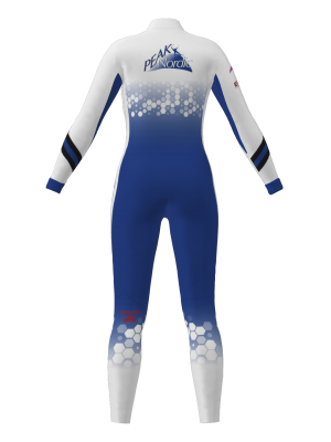 Podiumwear Women's Gold One-Piece Race Suit