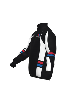 Podiumwear Silver Jacket - NEW 2026 (Nordic Skiing) Side View