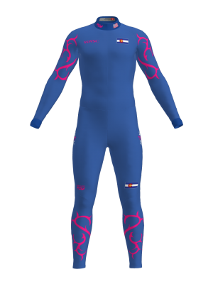 Podiumwear Unisex Gold One-Piece Race Suit