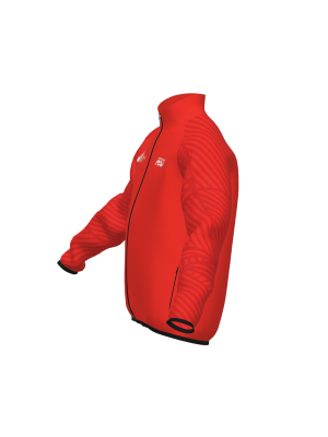 Podiumwear Silver Jacket - NEW 2026 (Nordic Skiing) Side View