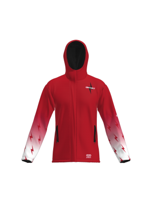 Podiumwear Sublimated Puffy Jacket (Soccer) Front View