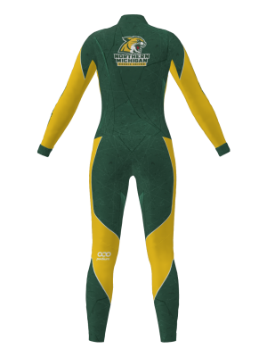 Podiumwear Women's Gold One-Piece Race Suit