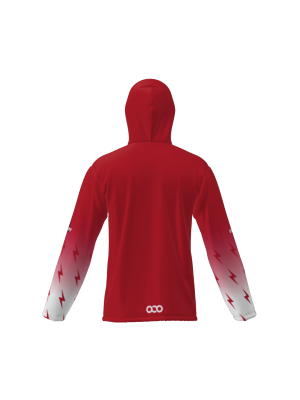 Podiumwear Sublimated Puffy Jacket (Soccer) Back View