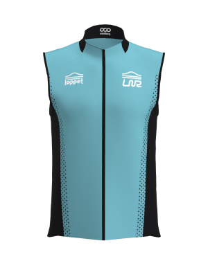 Podiumwear Silver Vest Unisex (Nordic Skiing) Front View