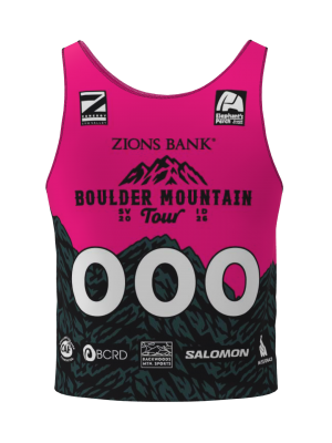 Podiumwear Race Bib (Nordic Skiing) Back View