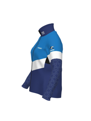 Podiumwear Gold Jacket Women's (Nordic Skiing) Side View