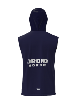 Podiumwear Sublimated Puffy Vest (Nordic Skiing) Back View