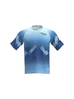 Podiumwear Child's Tech Tee (Nordic Skiing) Front View