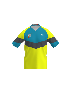 Podiumwear Men's V-Neck Tee (Nordic Skiing) Front View