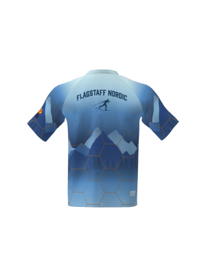 Podiumwear Child's Tech Tee (Nordic Skiing) Back View