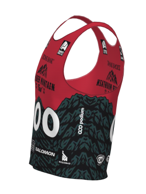 Podiumwear Race Bib (Nordic Skiing) Side View