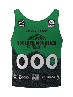 Podiumwear Race Bib (Nordic Skiing) Back View