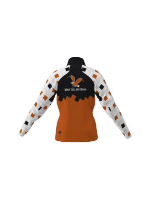 Podiumwear Gold Jacket Women's (Nordic Skiing) Back View