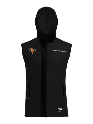 Podiumwear Sublimated Puffy Vest (Nordic Skiing) Front View