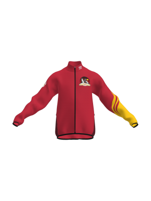 Podiumwear Silver Jacket - NEW 2026 (Nordic Skiing) Front View