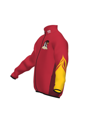 Podiumwear Silver Jacket - NEW 2026 (Nordic Skiing) Side View