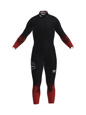 Podiumwear Nordic Child's Two-Piece Race Suit (Nordic Skiing) Front View