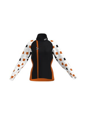 Podiumwear Gold Jacket Women's (Nordic Skiing) Front View