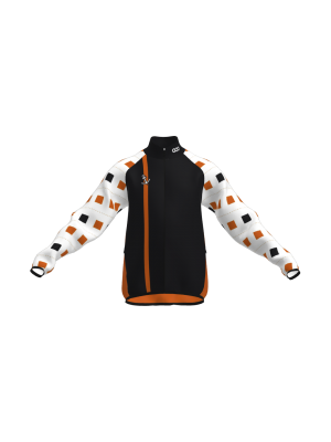 Podiumwear Silver Jacket - NEW 2026 (Nordic Skiing) Front View