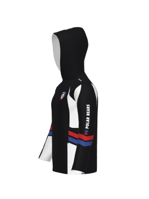 Podiumwear Child's Slim-Fit Hoodie (Cycling) Side View