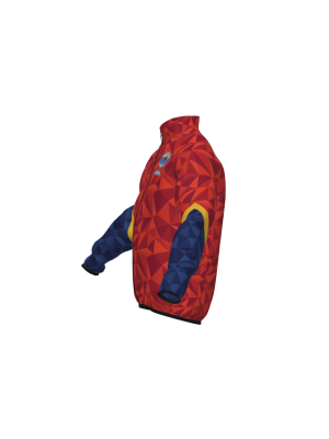 Podiumwear Silver Jacket - NEW 2026 (Nordic Skiing) Side View