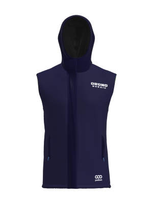 Podiumwear Sublimated Puffy Vest (Nordic Skiing) Front View