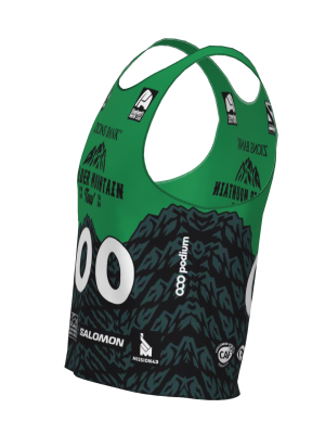 Podiumwear Race Bib (Nordic Skiing) Side View