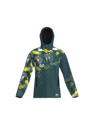 Podiumwear Sublimated Puffy Jacket (Soccer) Front View