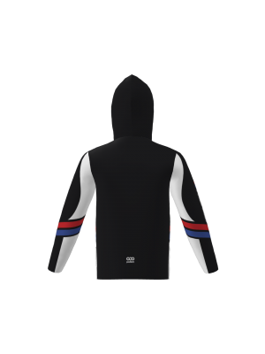Podiumwear Child's Slim-Fit Hoodie (Cycling) Back View