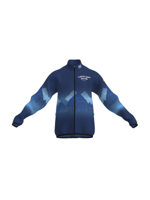 Podiumwear Silver Jacket - NEW 2026 (Nordic Skiing) Front View