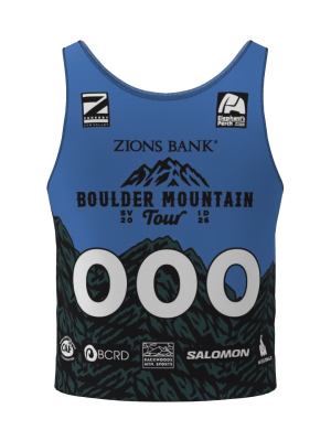Podiumwear Race Bib (Nordic Skiing) Back View